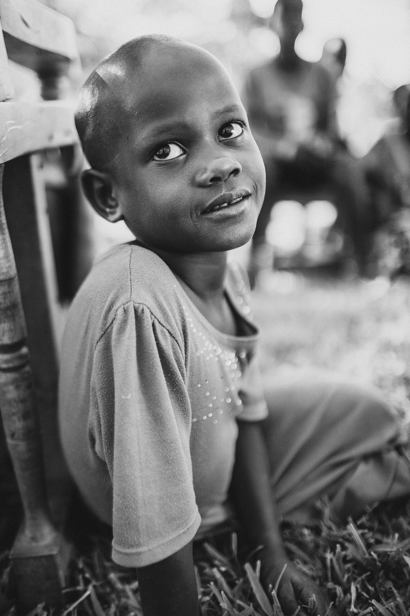 Kid in Uganda